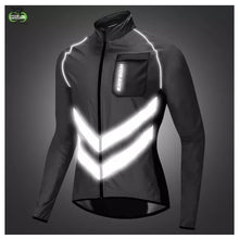 Cargar imagen en el visor de la galería, Wosawe® Casaca Cortavientos Reflectante Ciclismo | M-L-XL-2XL