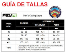 Cargar imagen en el visor de la galería, Wosawe® Ropa Interior Short Culotte Gel 5D Ciclismo | 2XL