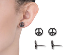 Cargar imagen en el visor de la galería, Hard Rock Cafe® Set De Aretes Peace Guitar Pick