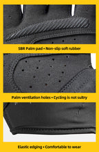 Cargar imagen en el visor de la galería, Rockbros® Guantes de Ciclismo con Reflectantes y SBR | M-L-XL