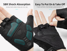Cargar imagen en el visor de la galería, Rockbros® Guantes de Ciclismo Reflectantes MTB