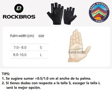 Cargar imagen en el visor de la galería, Rockbros® Guantes Ultra Ligeros Elegantes Ciclismo Multi-Usos | Negro/Gris | S-L