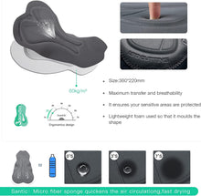 Cargar imagen en el visor de la galería, Santic® CONJUNTO Set de Ciclismo Jersey + Bib Shorts | 2XS