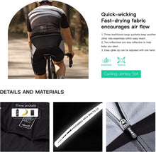 Cargar imagen en el visor de la galería, Santic® CONJUNTO Set de Ciclismo Jersey + Bib Shorts | 2XS