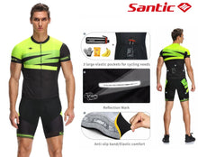 Cargar imagen en el visor de la galería, Santic® CONJUNTO Set de Ciclismo Jersey + Bib Shorts | XS-L