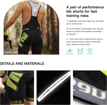 Cargar imagen en el visor de la galería, Santic® CONJUNTO Set de Ciclismo Jersey + Bib Shorts | XS-L