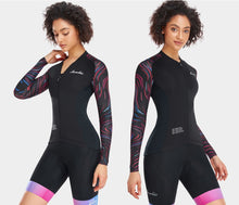 Cargar imagen en el visor de la galería, Santic® Mujer Jersey Manga Larga Ciclismo Maillot | XS-S-M-L