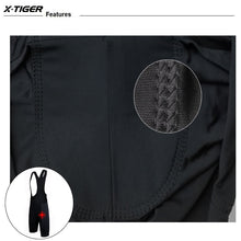 Cargar imagen en el visor de la galería, SUPER PRECIO! 🌞 X-Tiger® Bib Shorts Culotte Ciclismo 5D | S-M-L-XL-2XL