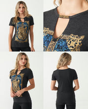 Cargar imagen en el visor de la galería, Hard Rock Cafe® Polo Mujer Guitarra Búho Couture | XS-S