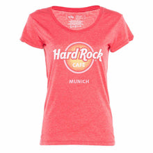 Cargar imagen en el visor de la galería, Hard Rock Cafe® Original Polo Camiseta Mujer Coral Top | XS-S