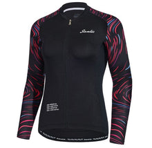 Cargar imagen en el visor de la galería, Santic® Mujer Jersey Manga Larga Ciclismo Maillot | XS-S-M-L