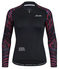 Cargar imagen en el visor de la galería, Santic® Mujer Jersey Manga Larga Ciclismo Maillot | XS-S-M-L