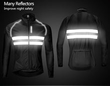 Cargar imagen en el visor de la galería, Wosawe® Casaca Cortavientos Reflectante Ciclismo | M-L-XL