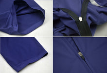 Cargar imagen en el visor de la galería, DAREVIE® JERSEY PREMIUM TELA ITALIA MAILLOT | M-L-XL | Azul-Negro