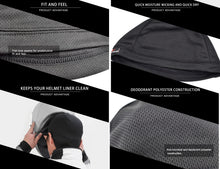 Cargar imagen en el visor de la galería, Wosawe® Gorro Cool Ride para Casco Unisex Ciclismo Moto