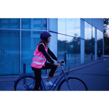Cargar imagen en el visor de la galería, BTWIN® Chaleco de Seguridad Reflectante Ciclismo Senderismo | S/M