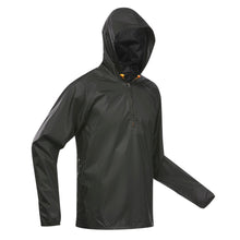 Cargar imagen en el visor de la galería, Quechua® Chaqueta Impermeable Chubasquero 1/2 Zip Cortaviento | XS/S - XL/2XL