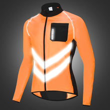 Cargar imagen en el visor de la galería, Wosawe® Casaca Cortavientos Reflectante Ciclismo | M-L-XL-2XL