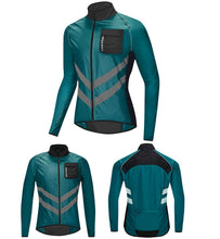 Cargar imagen en el visor de la galería, Wosawe® Casaca Cortavientos Reflectante Ciclismo | M-L-XL-2XL