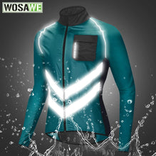 Cargar imagen en el visor de la galería, Wosawe® Casaca Cortavientos Reflectante Ciclismo | M-L-XL-2XL