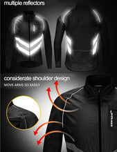 Cargar imagen en el visor de la galería, Wosawe® Casaca Cortavientos Reflectante Ciclismo | M-L-XL-2XL