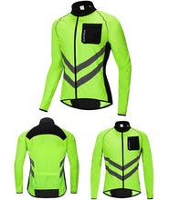 Cargar imagen en el visor de la galería, Wosawe® Casaca Cortavientos Reflectante Ciclismo | M-L-XL-2XL