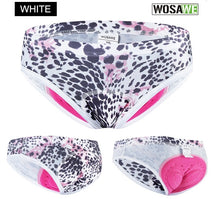Cargar imagen en el visor de la galería, Wosawe® Short Ropa Interior Mujer Ciclismo Gel 3D Culotte | S-L-XL