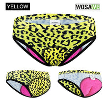 Cargar imagen en el visor de la galería, Wosawe® Short Ropa Interior Mujer Ciclismo Gel 3D Culotte | M-L