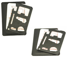 Cargar imagen en el visor de la galería, Herramienta Múltiple de Bolsillo 7cm x 4.5cm para Camping Senderismo Viajes