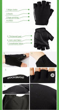 Cargar imagen en el visor de la galería, Rockbros® Guantes de Ciclismo | Rojo / Negro