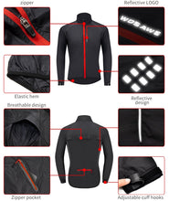 Cargar imagen en el visor de la galería, Wosawe® Casaca Cortavientos Reflectante | M-L-XL