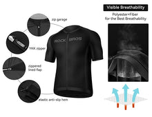 Cargar imagen en el visor de la galería, Rockbros® Camiseta Jersey PRO FIT Elastano Ciclismo Maillot | Tallas: USA S-M-L