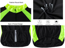 Cargar imagen en el visor de la galería, Wosawe® Camiseta Jersey Manga Larga Full Zip Ciclismo | M-XL