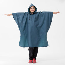 Cargar imagen en el visor de la galería, Forclaz® PONCHO Impermeable Importado Lluvia Montaña Trekking | S-M