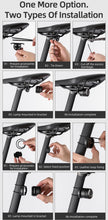 Cargar imagen en el visor de la galería, Rockbros® Luz Trasera Q1 para Bicicleta 5 Modos Carga USB