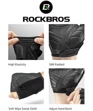 Cargar imagen en el visor de la galería, Rockbros® Guantes de Ciclismo SBR Reflectantes