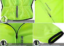 Cargar imagen en el visor de la galería, Wosawe® Camiseta Jersey Manga Larga Full Zip Ciclismo | M-XL
