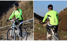 Cargar imagen en el visor de la galería, Wosawe® Camiseta Jersey Manga Larga Full Zip Ciclismo | M-XL