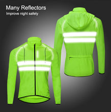 Cargar imagen en el visor de la galería, Wosawe® Casaca Cortavientos Reflectante Capucha | M-L-XL