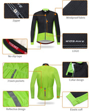 Cargar imagen en el visor de la galería, Wosawe® Casaca Fit Térmica Ciclismo | L-XL