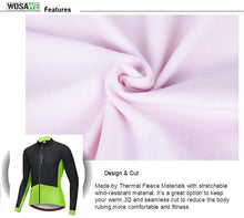 Cargar imagen en el visor de la galería, Wosawe® Casaca Fit Térmica Ciclismo | L-XL
