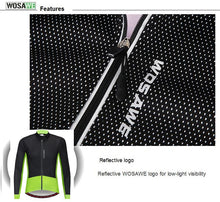 Cargar imagen en el visor de la galería, Wosawe® Casaca Fit Térmica Ciclismo | L-XL