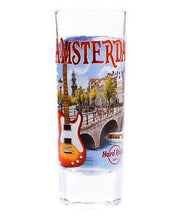 Cargar imagen en el visor de la galería, Hard Rock Cafe® Shot Glass 2.5 oz Vaso Chupito para Coleccionistas Ámsterdam Holanda
