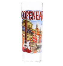 Cargar imagen en el visor de la galería, Hard Rock Cafe® Shot Glass 2.5 oz Vaso Chupito para Coleccionistas Copenhagen Dinamarca
