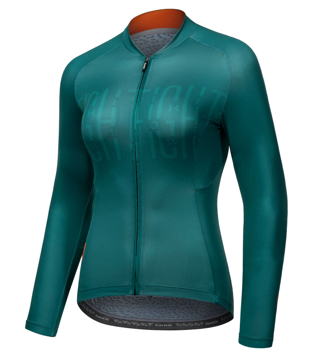 Santic® Mujer Jersey Ciclismo Maillot Anti UV | XXS-XS-S-M