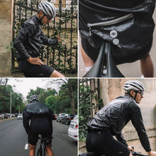 Cargar imagen en el visor de la galería, Santic® Casaca Cortaviento Ultra Ligera Ciclismo  | Negro | S-M
