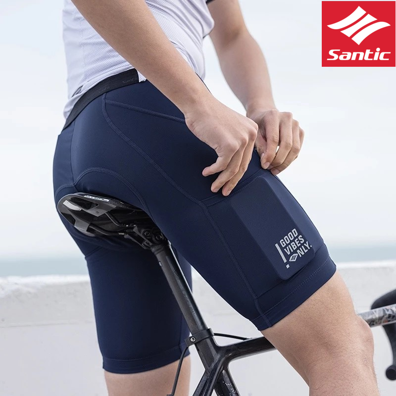 SANTIC® SHORT CULOTTE PRO 3-4 HORAS CICLISMO | XS-S-M