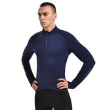 Cargar imagen en el visor de la galería, Santic® Jersey Térmico Manga Larga Ciclismo 10~20°C | Azul | M-L-XL
