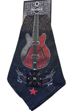 Cargar imagen en el visor de la galería, Hard Rock Cafe® Bandana Pañuelo 50th Anniversary Guitars  Multiusos Aventura
