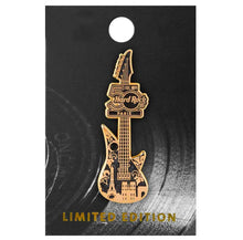 Cargar imagen en el visor de la galería, Hard Rock Cafe® Pin de Colección Paris Black Guitar Series Souvenir Recuerdo Adorno
